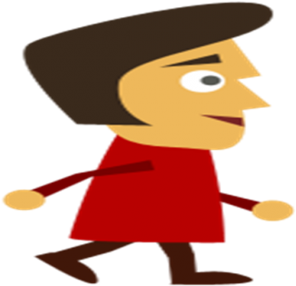 My Walk Counter - Cartoon (400x400)