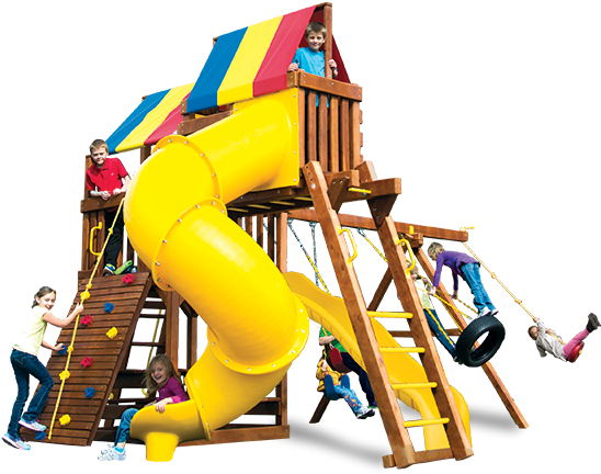 Playground Slide Backyard Swing Outdoor Playset - Playground For Back Yard (892x447)