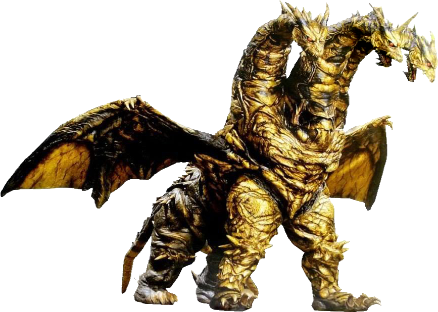 King Kong Painting Download - Keizer Ghidorah Png (890x629)