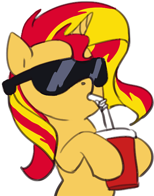 Sunset Shimmer Daily - My Little Pony: Equestria Girls (406x420)
