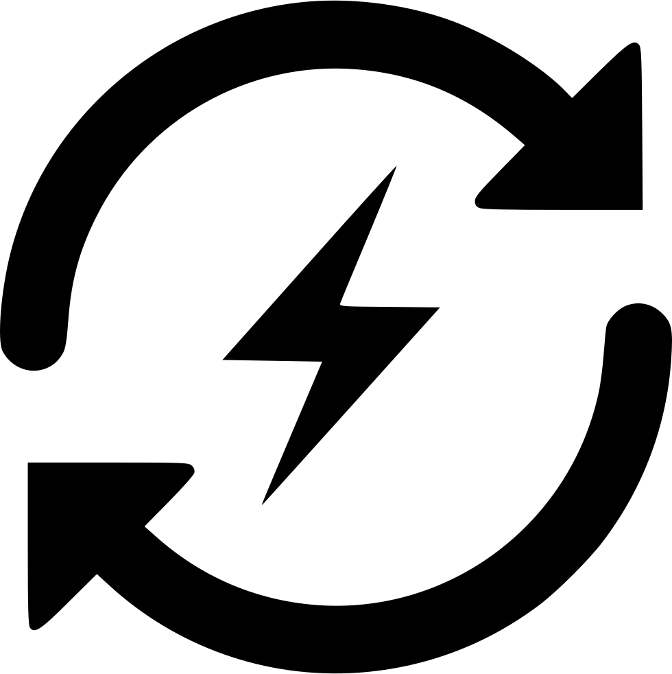 Recycle Energy Lighting Flash Comments - Android Update Icon (980x982)
