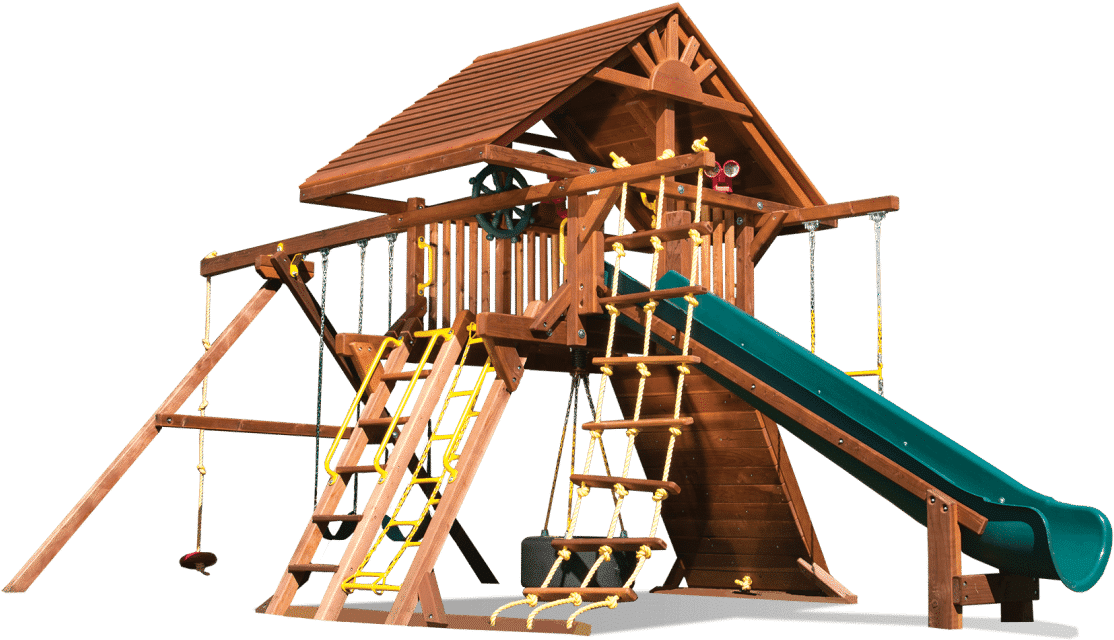 Explore Tots To Teens Furniture & Rainbow Play Systems's - Playground Slide (1140x758)