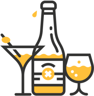 Art - Booze - Clip Art Booze (416x374)
