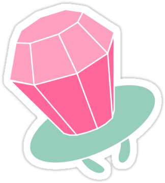 Pink Ring Pop By Anna Wilson - Ring Pop Pop Art (375x360)