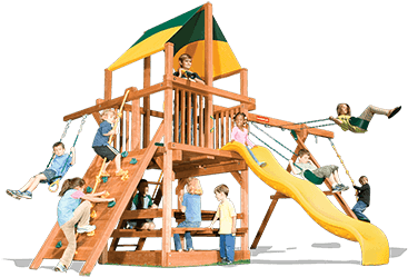 Playhouse 5' - A - Playground Slide (480x260)