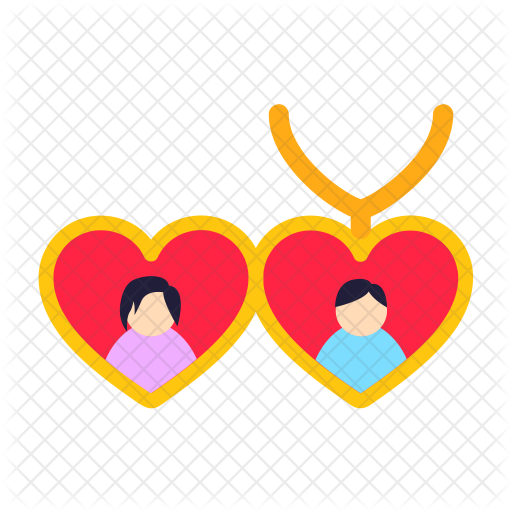 Love Locket Icon - Valentine's Day (512x512)
