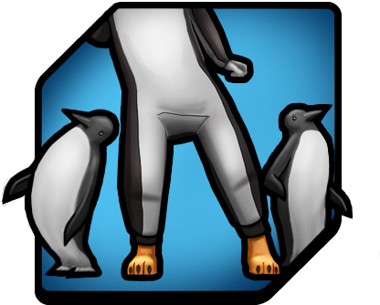 Action Slip And Slide - King Penguin (416x416)