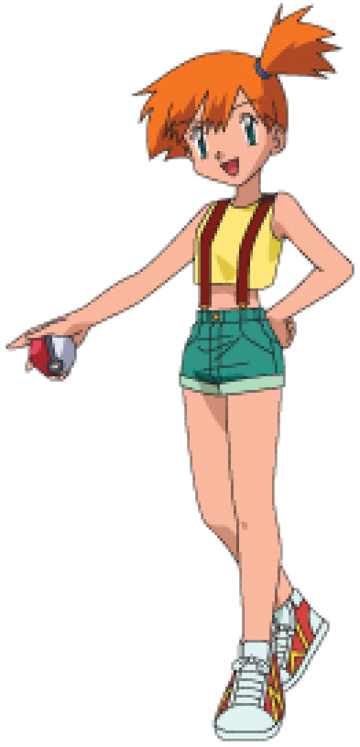 Bow Down To Queen Misty - Pokemon Trainer Misty (524x1088)