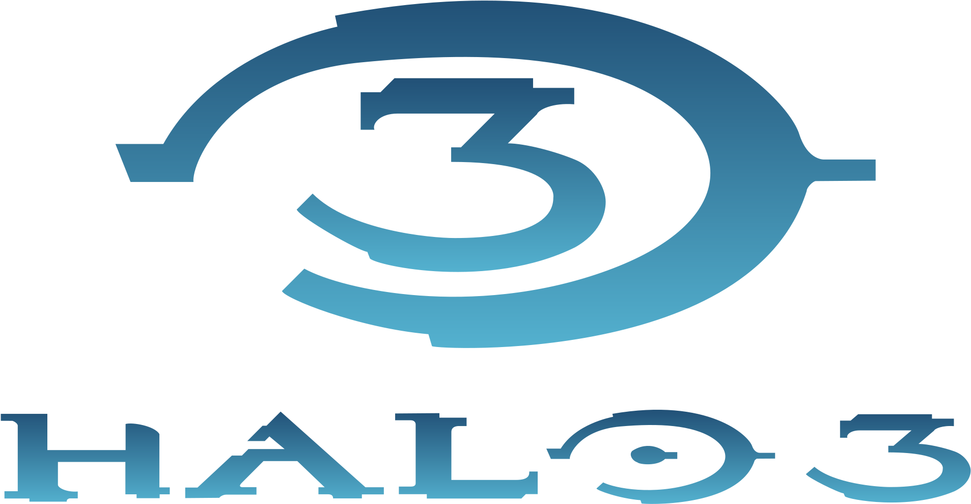 Halo 3 Logo - Halo 3 Logo (2000x1086)