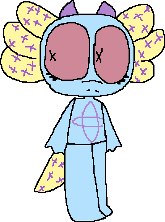 I Love Floppy Ears, Halos Mixed With Horns, Star Or - Cartoon (534x720)