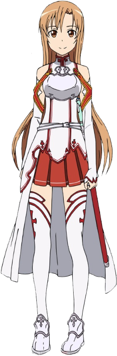 Spoiler - Mostrar - Imagen - Sword Art Online Yuuki Asuna Dress Uniform Cosplay (244x724)