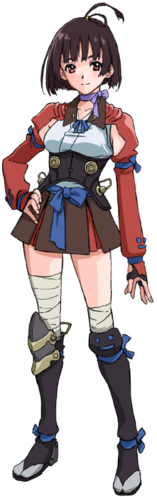 Chica Anime, Cuerpo Completo, Cute - Kabaneri Of The Iron Fortress Mumei (300x500)