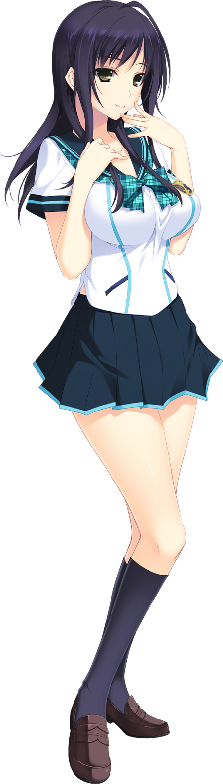 Anime Girl - Lovely Cation2 立ち 絵 (451x1600)