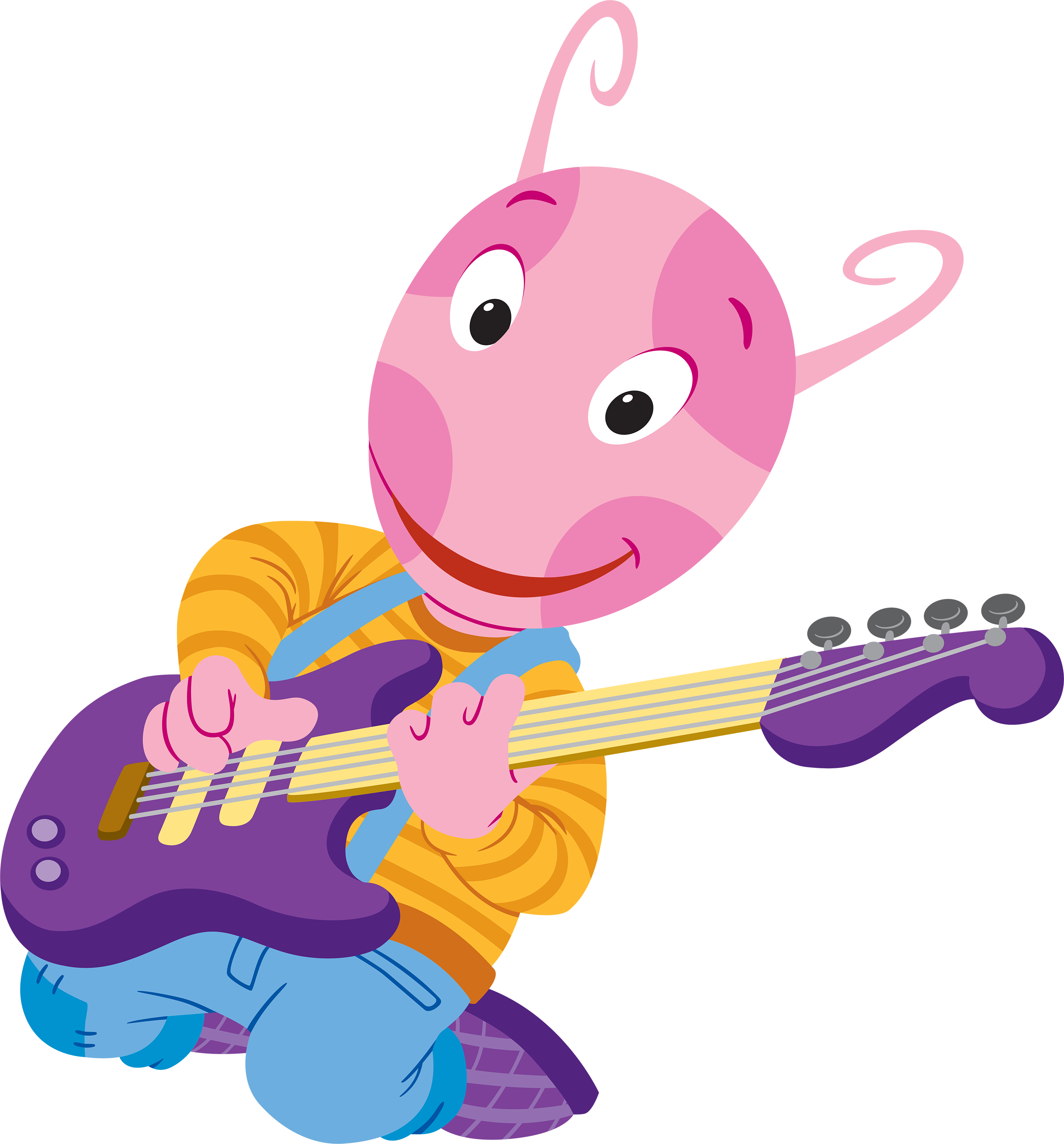 Full Resolution - Backyardigans Uniqua (2570x2762)