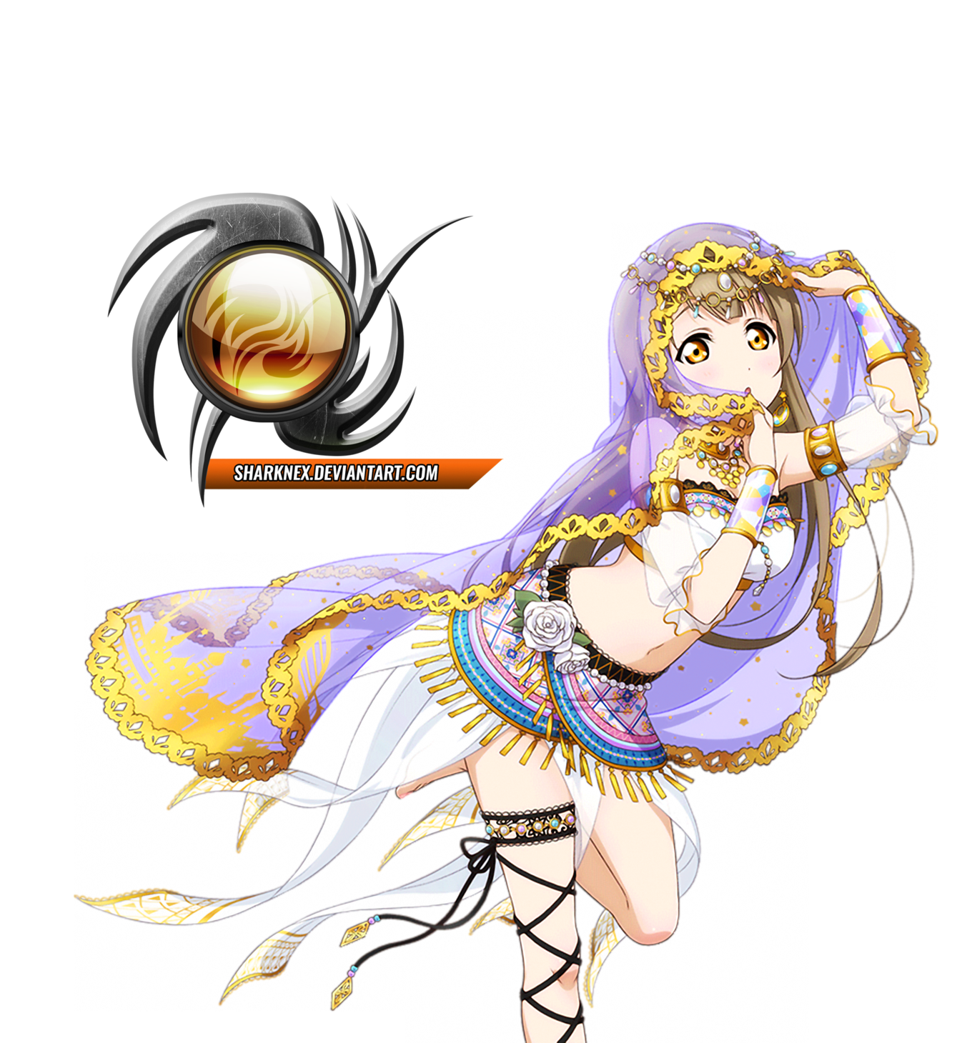 Love Live - Love Live Belly Dancer (1600x1459)