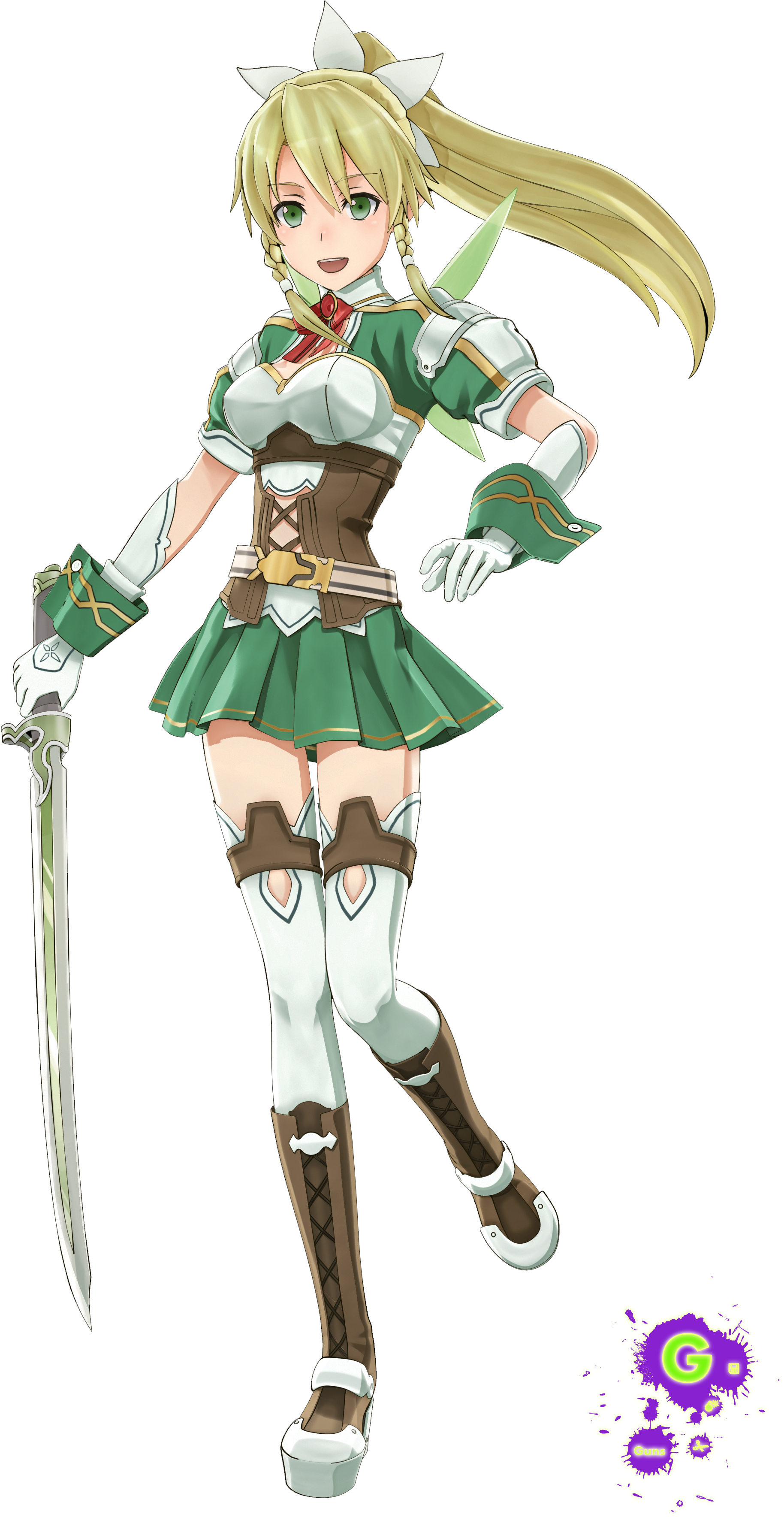 Sword Art Oline Re - Leafa (2000x3600)