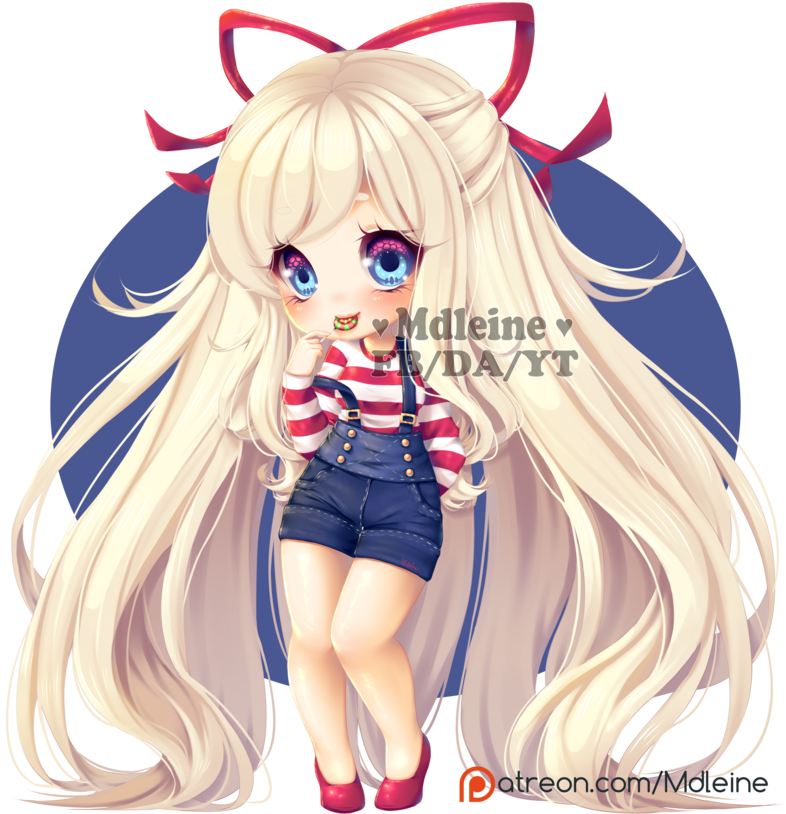 Patreon Chibi - Ifabulicious - - By Mdleine - - Mdleine Chibi (800x821)