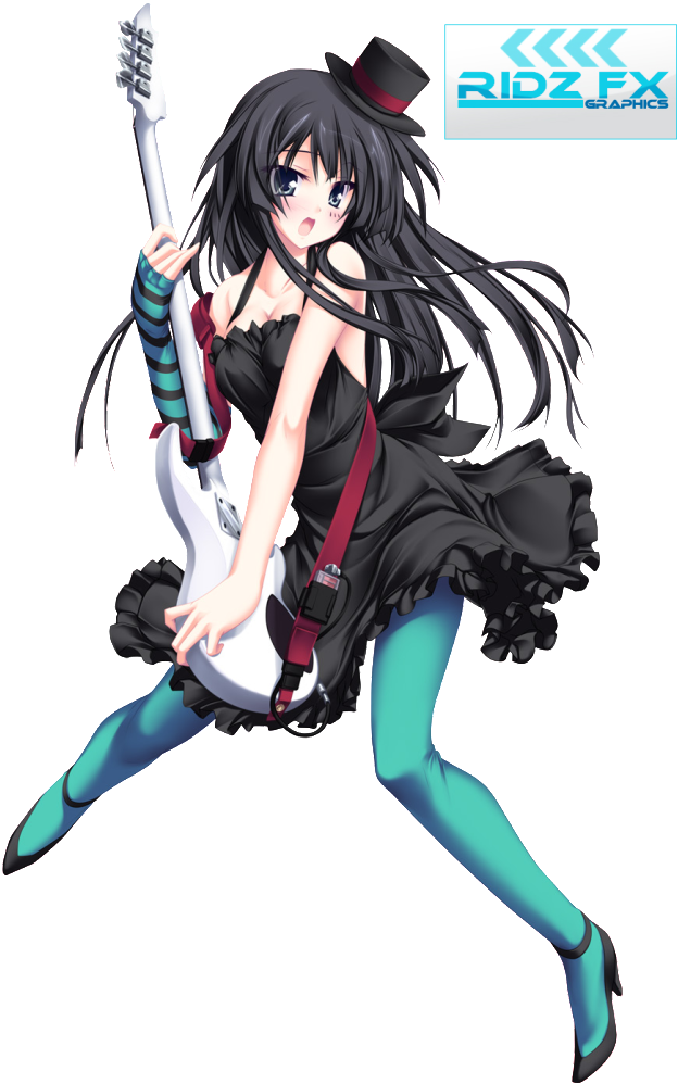 Anime - Anime Akiyama Mio Png (645x1023)