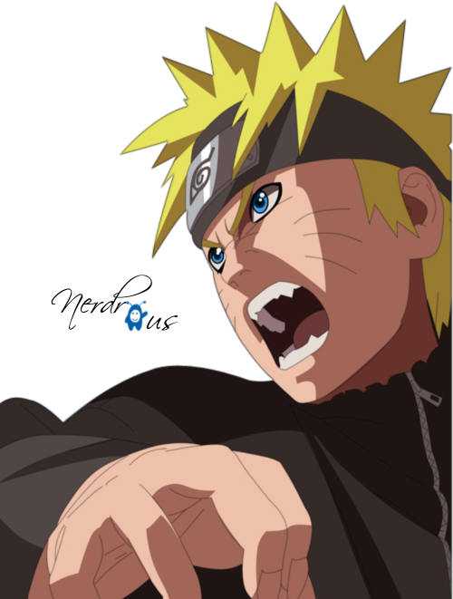 Naruto Render By Nerdr0us - Naruto Render (500x661)