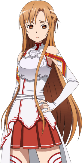 Asuna, Sword Art Online - 刀劍 神域 的 人物 (600x600)