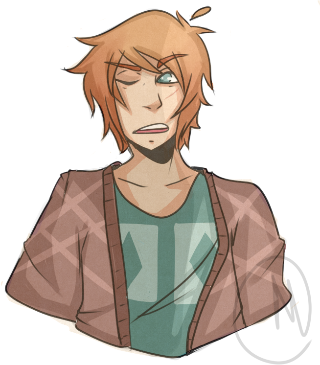 Nerd {shane Oc} By Ginger-boi - Cartoon (749x831)