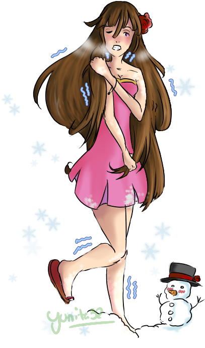 Fullbody Portrait Commission - Girl Anime Transparent Full Body (525x700)