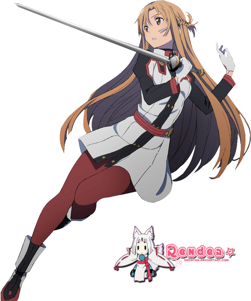 Yuuki Asuna Sword Art Online Sao The Elucidator Blog - Asuna Yuuki Ordinal Scale (884x968)