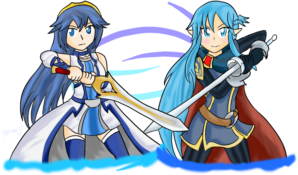 Asuna Yuuki And Lucina - Asuna (1024x635)