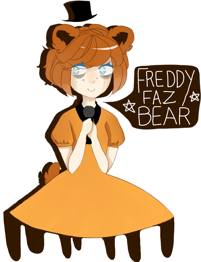 Fem Freddy Fazbear By N Yanime On Deviantart - Freddy Fazbear Is A Girl (800x950)