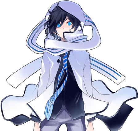 Anime Boy Nerd - Devil Survivor 2 Hibiki (500x423)