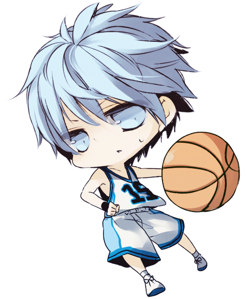 Tetsuya Kuroko Kuroko's Basketball Chibi Drawing - Kuroko No Basket Chibi (600x600)