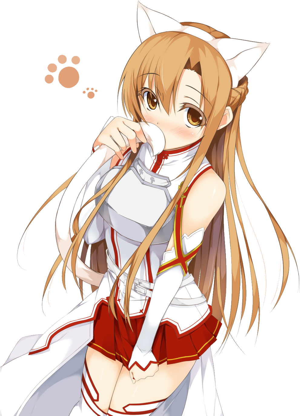 Image Asuna From Sword Art Online Render By Kaioken05 - Asuna From Sword Art Online (1020x1389)