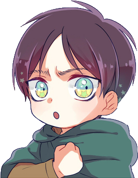 Eren Jaeger Chibi Drawing - Eren Jaeger Chibi Drawing (500x389)