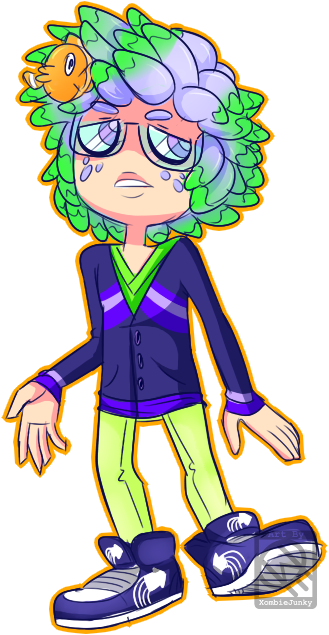 Anemone Me- Splatoon Oc By Xombiejunky - Splatoon Oc (329x635)