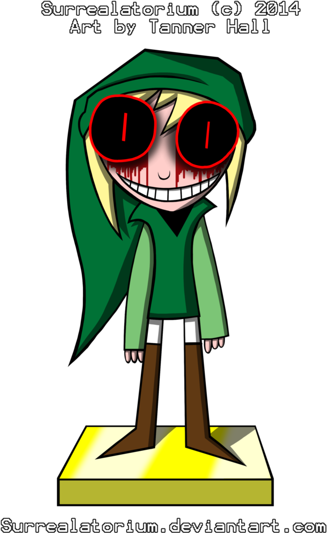 Holy Shit It's Ben Drowned By Sur-realatorium - Cartoon (712x1122)