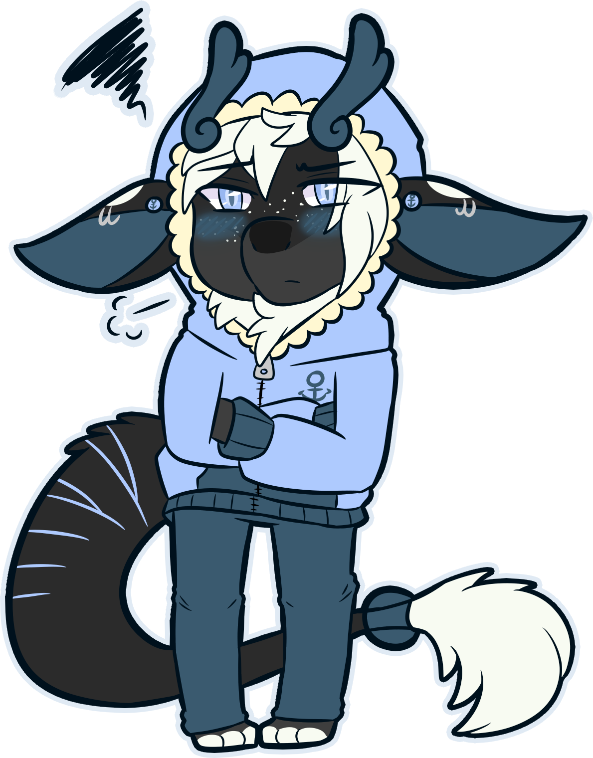 It's Too Cold For This Shit - Cartoon (1189x1520)