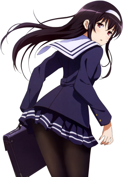 Kasumigaoka Utaha - プレシャスメモリーズ / 冴えない彼女の育てかた / 霞ヶ丘 詩羽 / シングルカード (500x630)