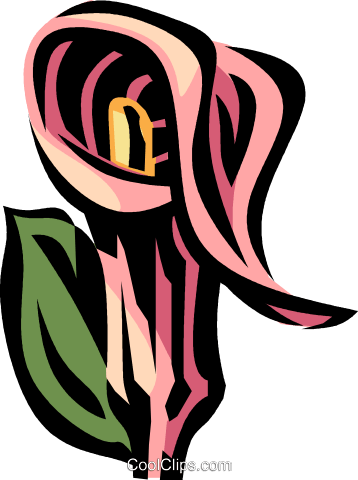 Jack In The Pulpit Royalty Free Vector Clip Art Illustration - Jack In The Pulpit Royalty Free Vector Clip Art Illustration (358x480)