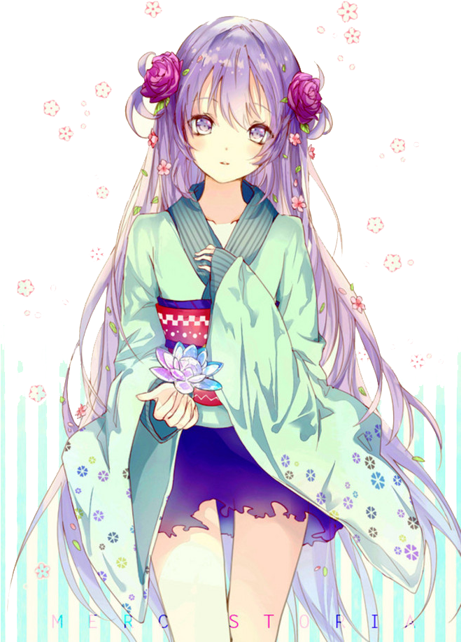 Kimono School Uniform Anime U6b21u5143 Manga - Japanese Girl Anime (658x947)