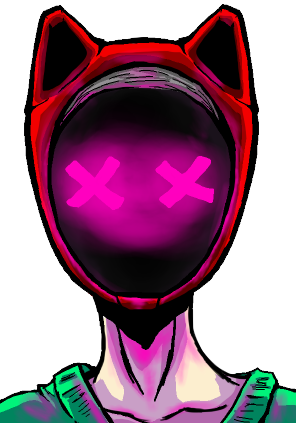 Cat Robot Dj Oc - Illustration (296x423)