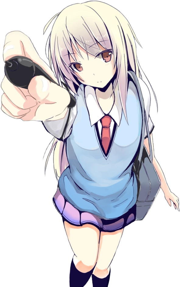 Shiina Mashiro Render By ~demonessyume On Deviantart - Cute Shiina Sakurasou Pet (818x976)