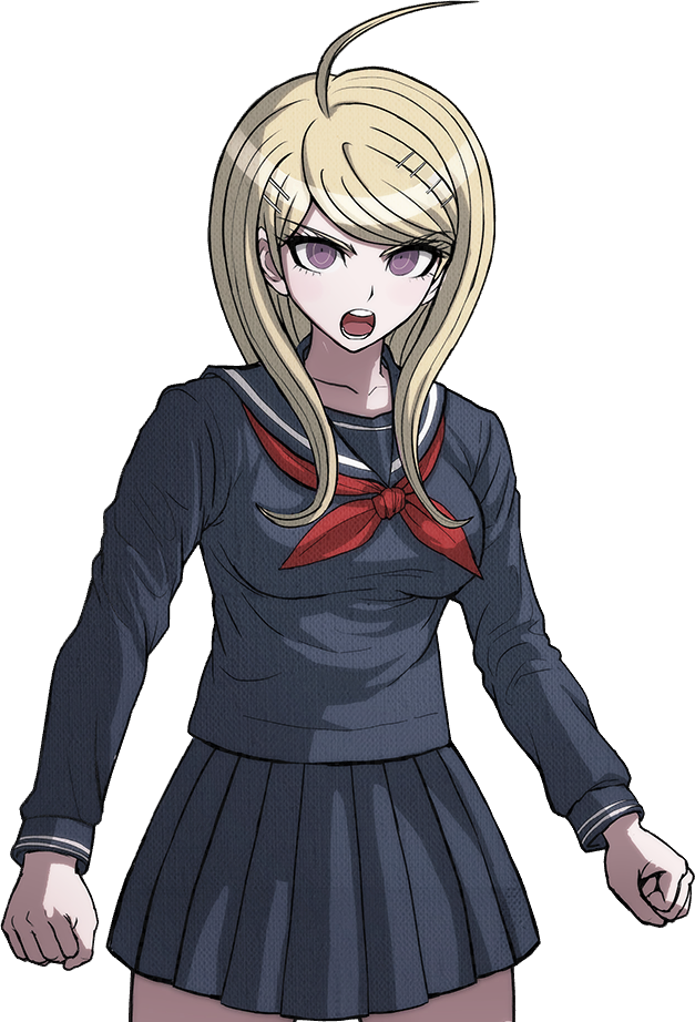Danganronpa V3 Kaede Akamatsu Halfbody Sprite (10) - Kaede Akamatsu Sprites Uniform (627x922)