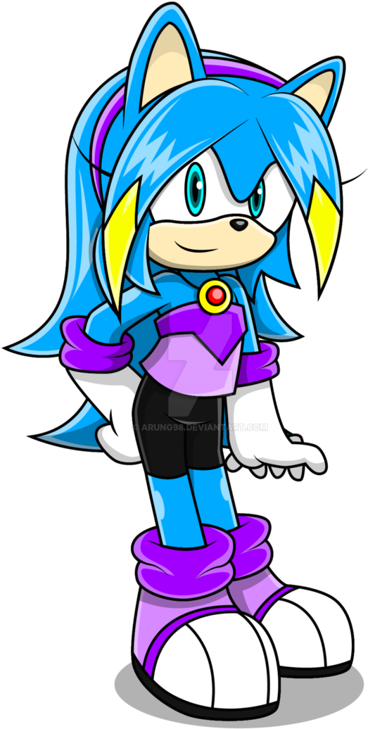 Sonic The Hedgehog Sonic Runners Art - Luciana The Hedgehog (751x1063)