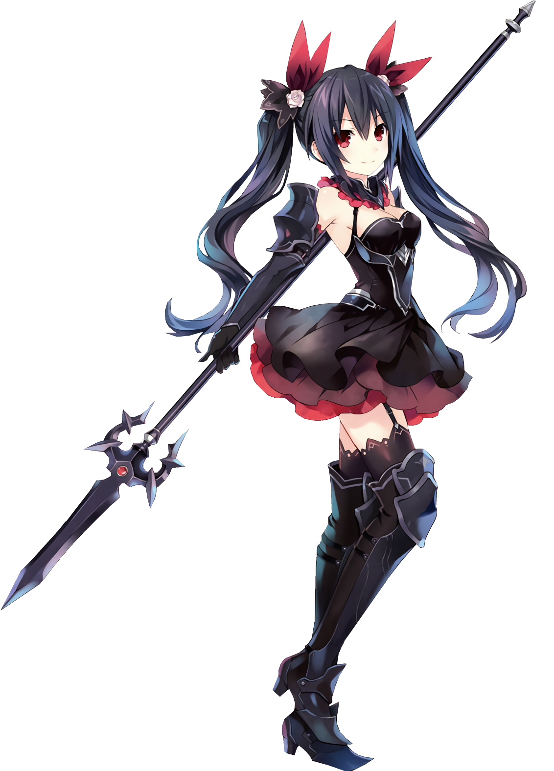 4 Goddesses Online Megadimension Neptunia Vii Anime - 4 Goddesses Online Noire (1150x1620)