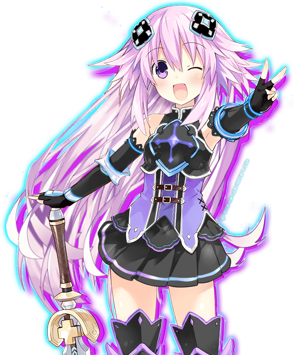 Neptune Big Nep Nep Cyberdimension Neptunia Four Goddesses - Cyberdimension Neptunia: 4 Goddesses Online (580x700)