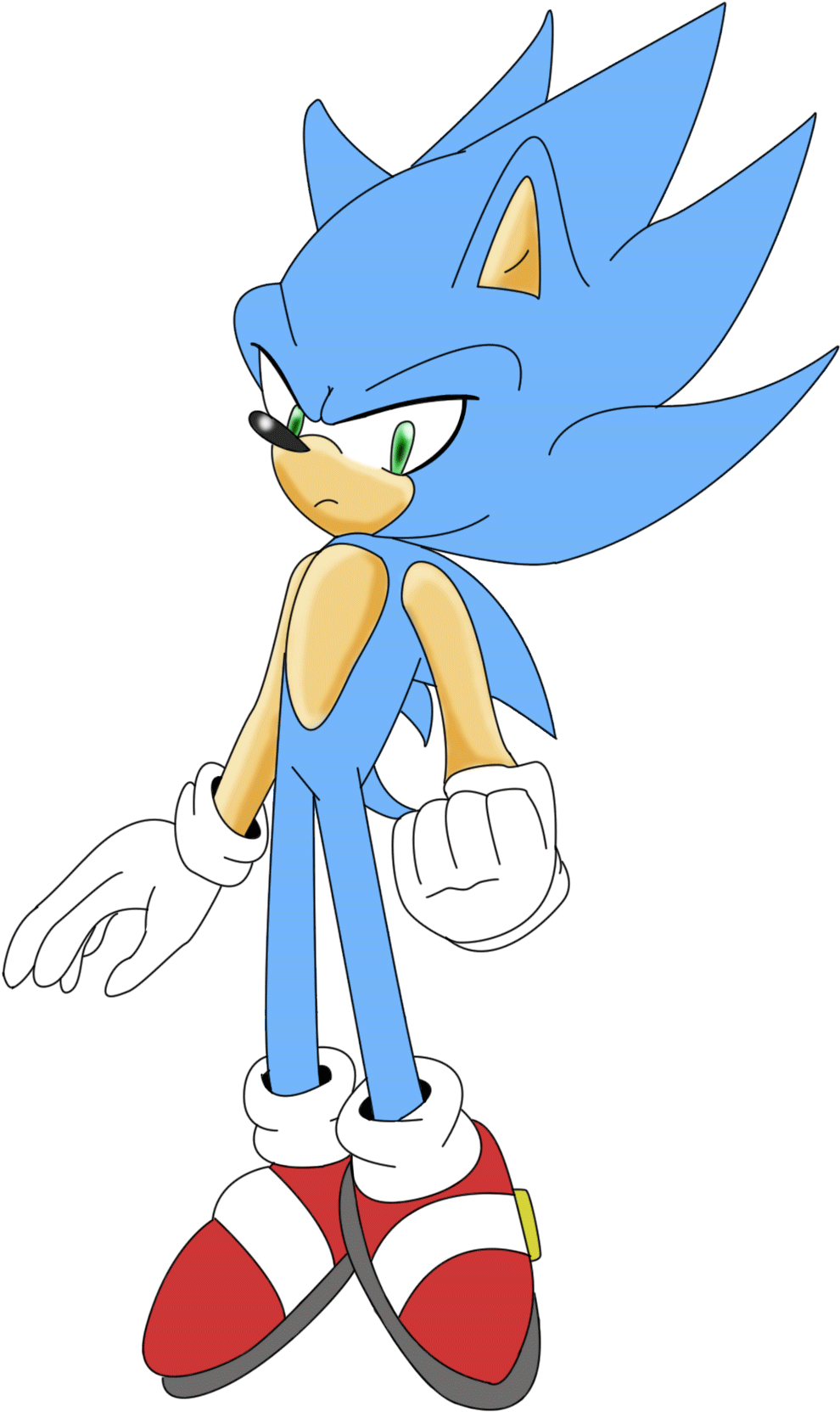 Sonic The Hedgehog Hyper Sonic Download - Sonic The Hedgehog (1191x1782)