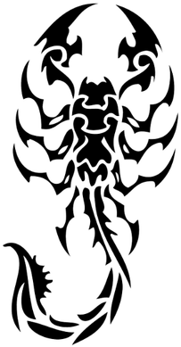 Scorpion Tattoo Flat Transparent Png Image, Clipart - Tattoos Png Full Hd (400x400)