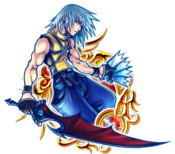Illustrated Riku B - Riku Kingdom Hearts 2 (571x502)