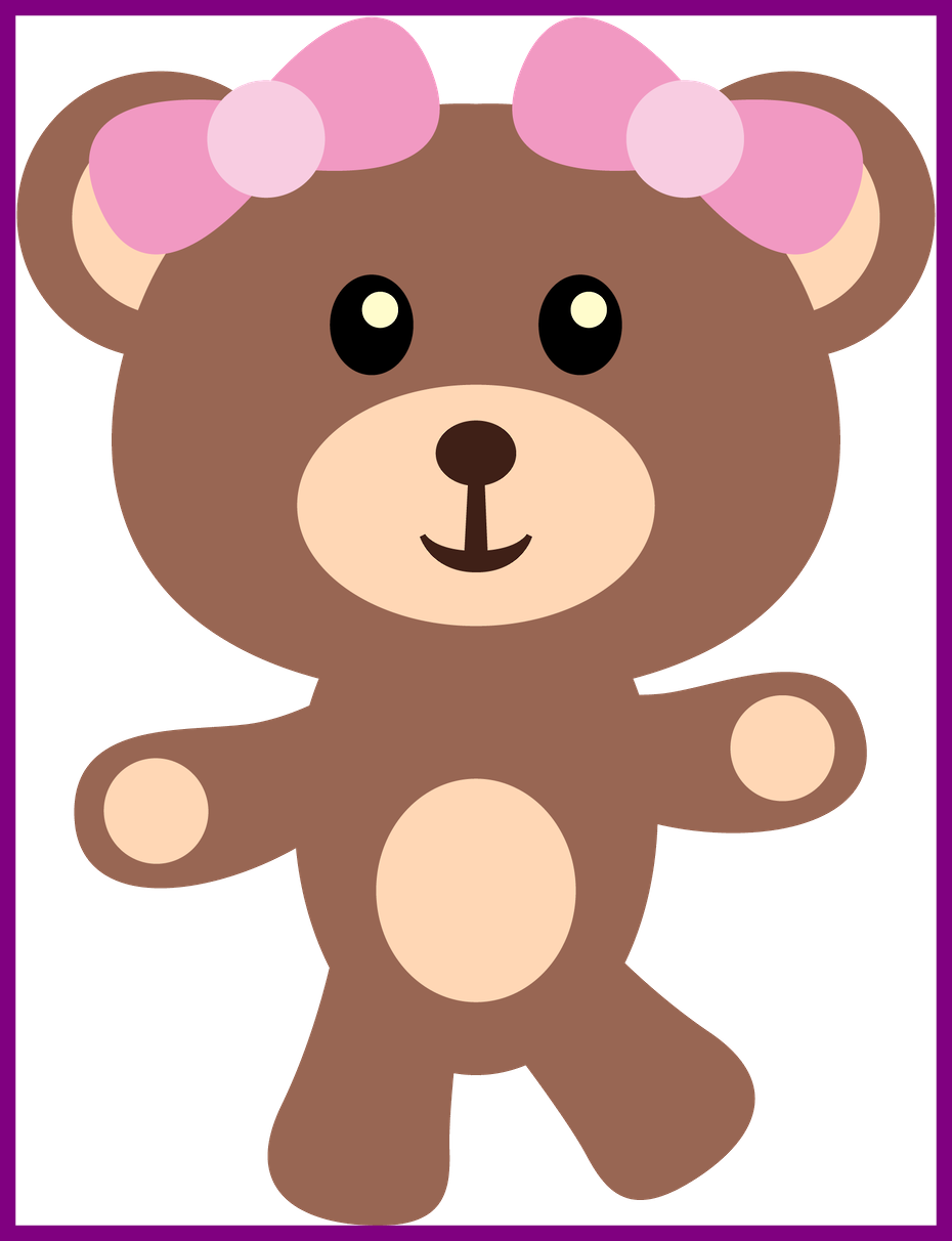 Astonishing Ursinhos Ursinhas Minus Clip Art And Pict - Teddy Bear (930x1212)