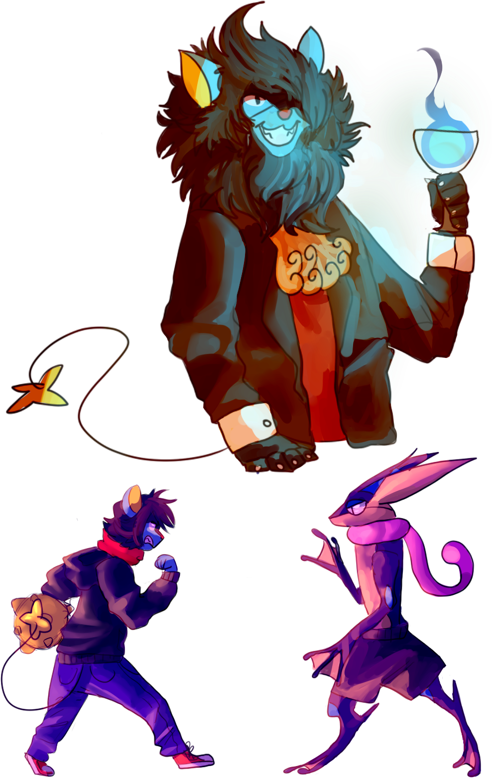 Demon Costume Design Cartoon Legendary Creature - Cartoon (1000x1697)